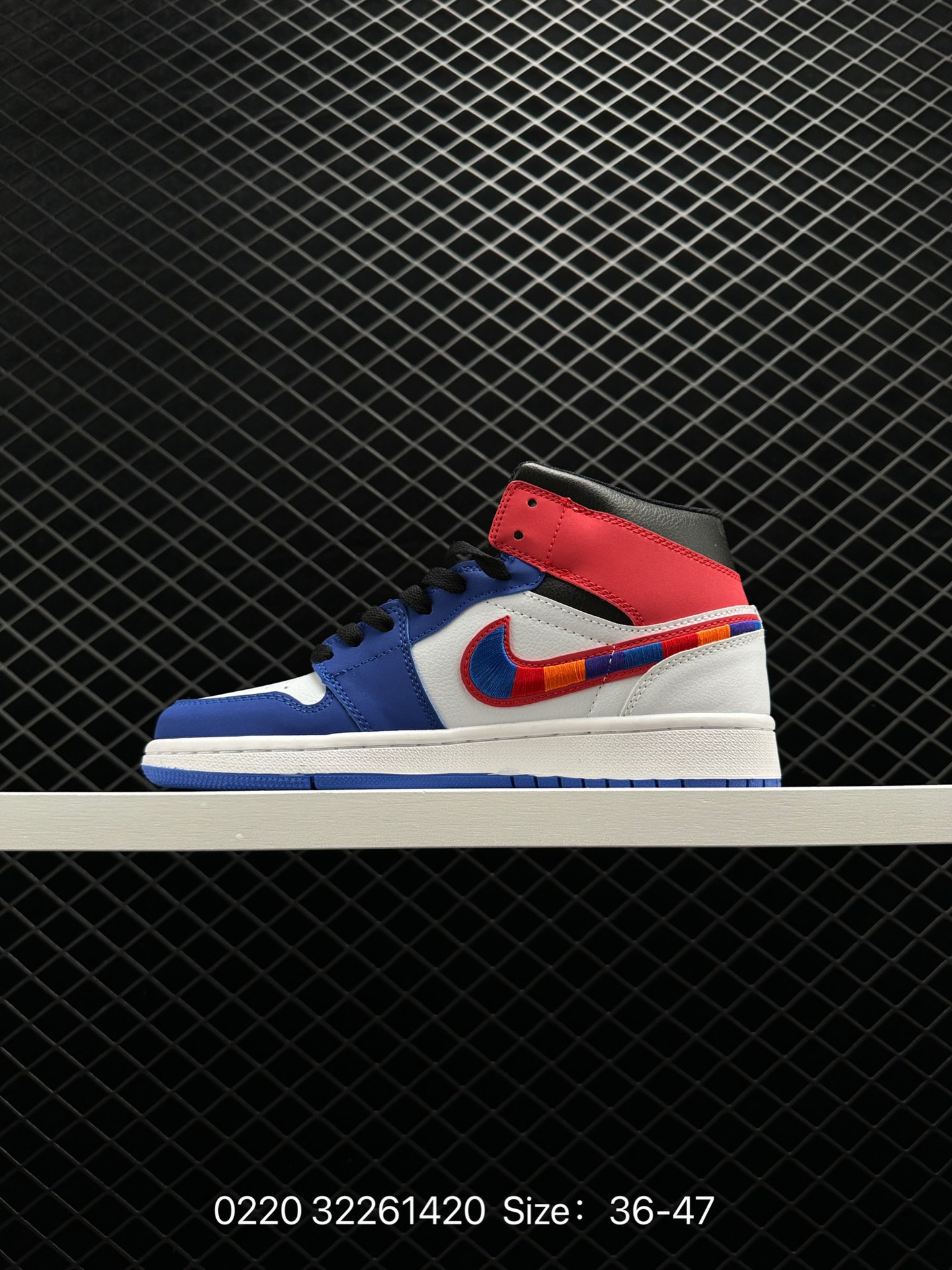 Air Jordan 1 Mid “Red and Black”